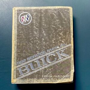 BUICK. 1992 SERVICE MANUAL BUICK.